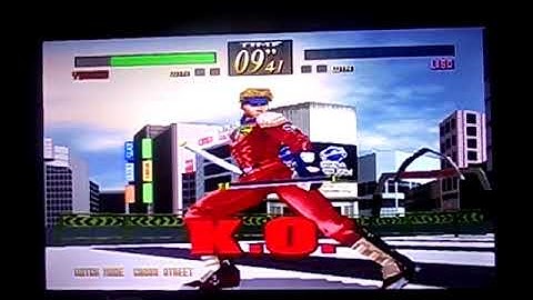 Last Bronx(Sega Saturn)-Yusaku vs Lisa