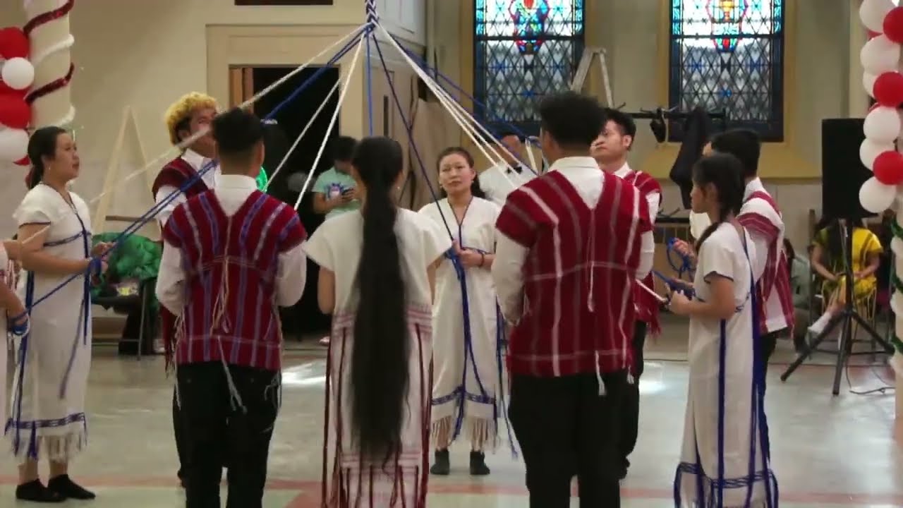 Karen Traditional Rope Braid Dance  - 2022 MKCYO Christmas Celebration At St. Michael Church
