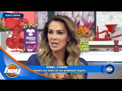 Ninel Conde habla de su lucha por tener la custodia de su hijo | Hoy