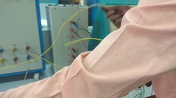 Experiment on Three phase star connection