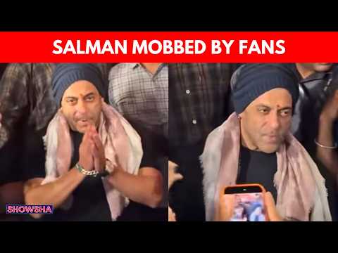 Salman Khan Folds Hands, Asks Crowd To Make Way After Ganpati Darshan | WATCH