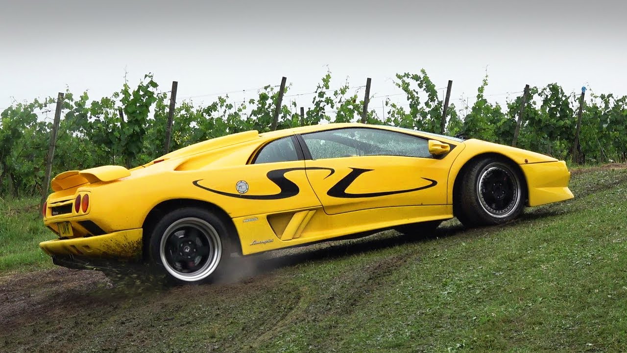 Supercars Getting Stuck in the Mud!