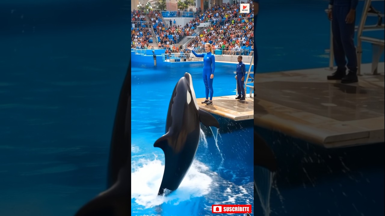 *"Dolphin Show Turns Into Chaos! 🐬💥 | AI Realistic Scene"*