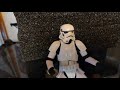 Injured trooper stop motion movie