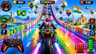 💥IMPOSSIBLE GT MOTO BIKE RACING 2026 - HARD BIKE RACING STUNTS 3D - ANDROID GAMEPLAY (PART 33) screenshot 1