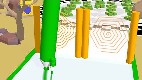 Crayon Rush 3D - All Levels Gameplay Android, iOS