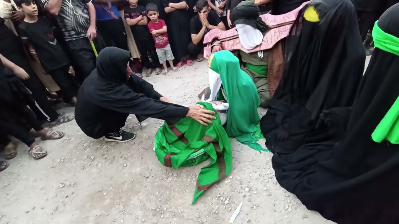 تمثيل. هيئه سبايه العقيله اهالي الشنافيه. دور السيده. روقيه (ع)