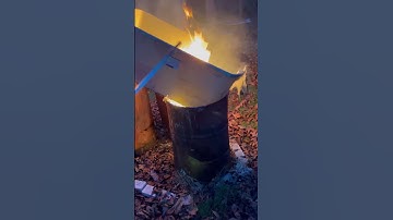 Burning trash