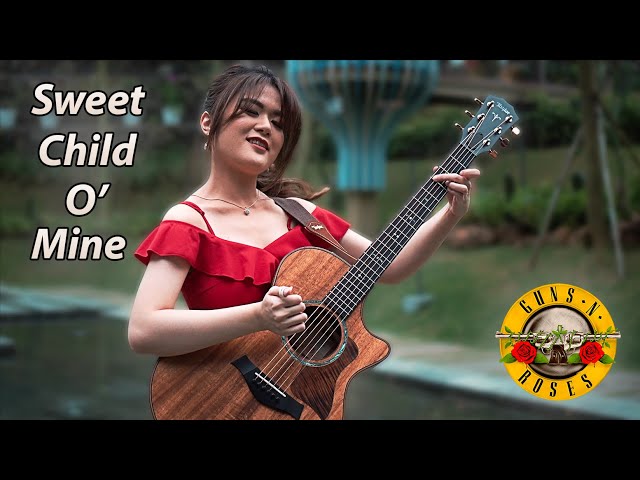 Sweet Child O' Mine - Guns N' Roses (Fingerstyle Guitar Cover) | Josephine Alexandra class=