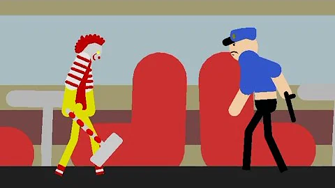 Ronald vs Barry The Cop