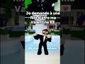 Je demande à une fille d’être ma Valentine 💌👁️👄👄 #roblox #brookhaven #humour #memes