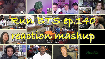 [BTS] Run BTS 달려라 방탄 ep.140｜reaction mashup