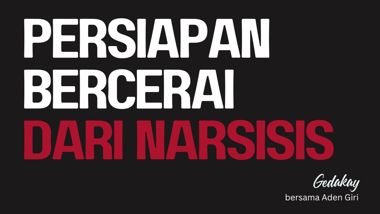 Bercerai dari narsisis, apa saja yang perlu kamu antisipasi?