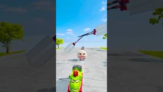 Deadly Blade Destroys Moon Car Beamng.drive Ultimate Crash