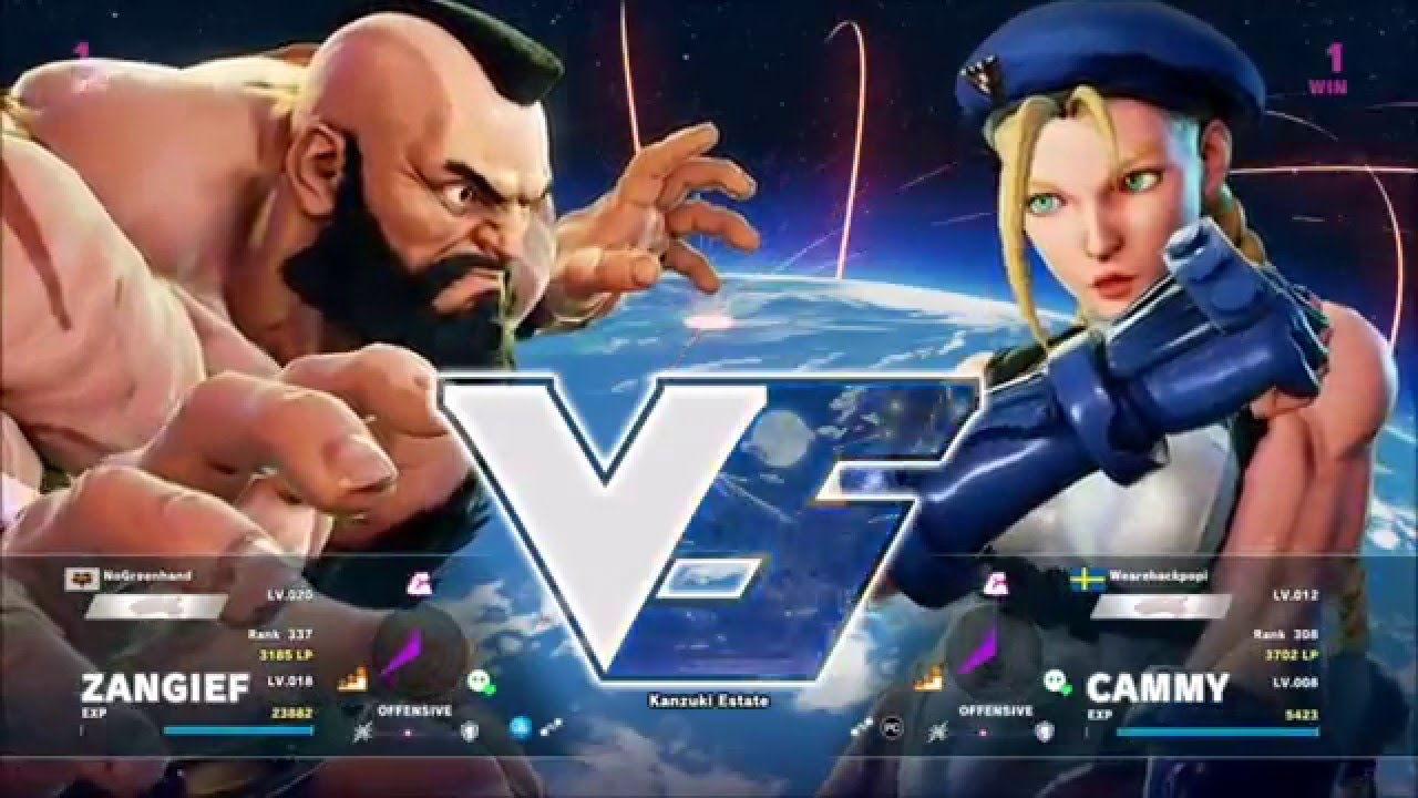 SFV Beta: BS Ralenzo (Zangief) vs Popi(?) (Cammy) - The Runback