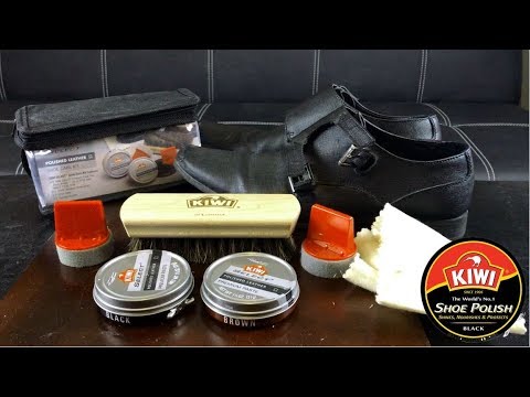 kiwi select shoe care kit