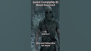 Guard Complaints #2 #skyrim #shorts