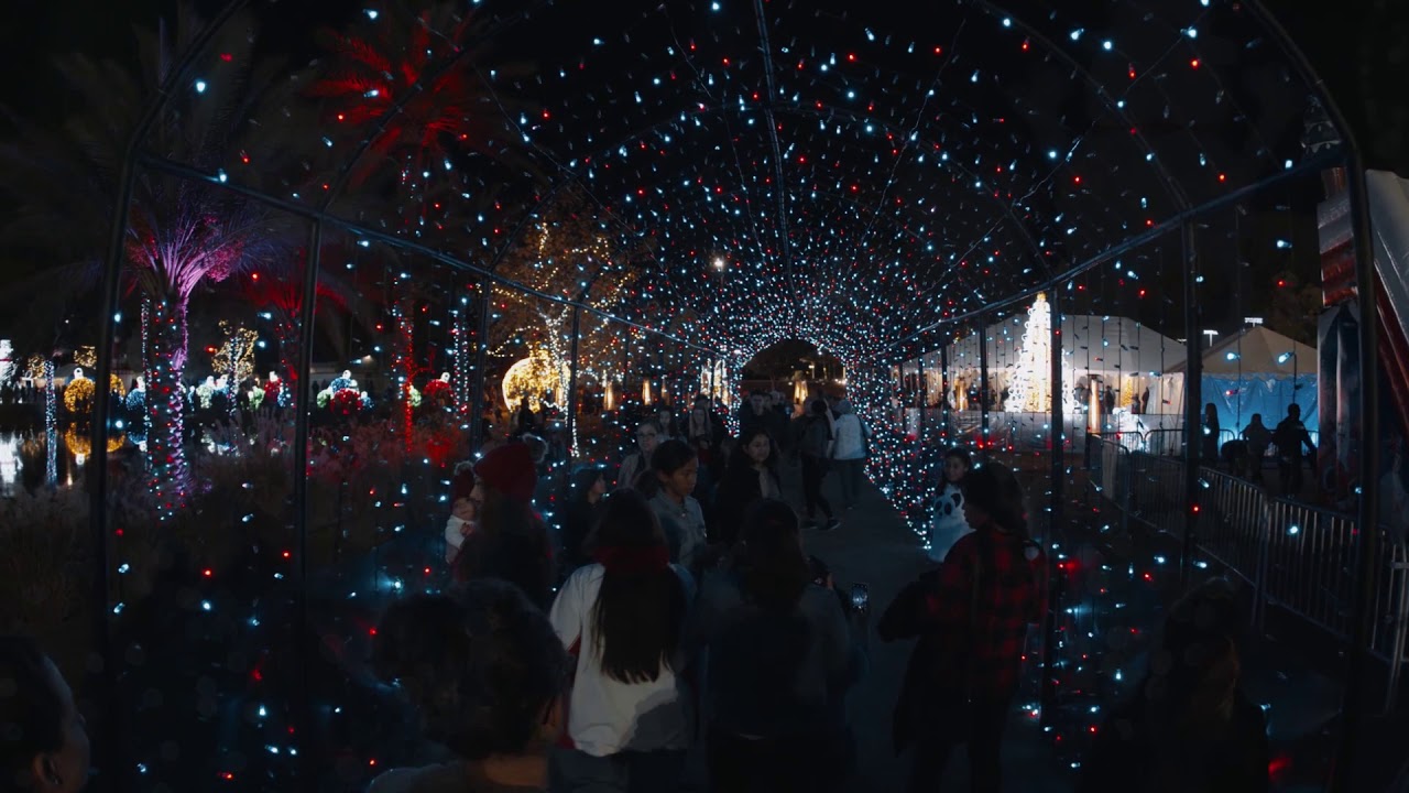 Amaze Light Festival Southern California Holiday Experience YouTube