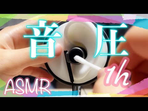 【ASMR】音圧強め六種類の 1時間の耳かき音 / ガチで眠れる音 / Ear Cleaning / 睡眠用【No Talking】