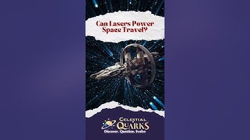 Can Lasers Power Space Travel?  #space #laser #technology