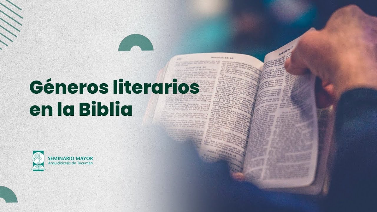 Ciclo Bíblico 4 | Géneros Literarios en la Biblia - YouTube