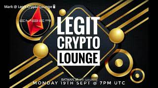 Live AMA with Ember @ Legit Crypto Lounge