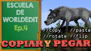 WorldEdit School 1.12 | COPY, PASTE, ROTATE buildings! [Ep4]