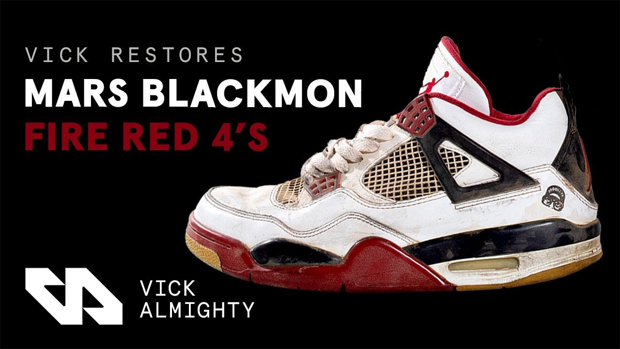 jordan 4 retro fire red mars blackmon