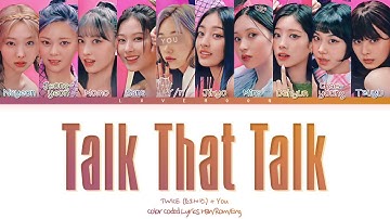 [karaoke] TWICE: You as a member - Talk That Talk (트와이스 - 10 members ver.)