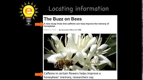 Using Text Features to Locate Information | 5th Grade Reading | eSpark Instructional Video
