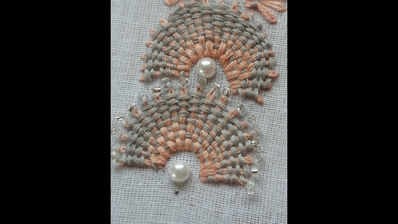 Kadai kamal stitch /hand embroidery /haelyn embroidery YouTube