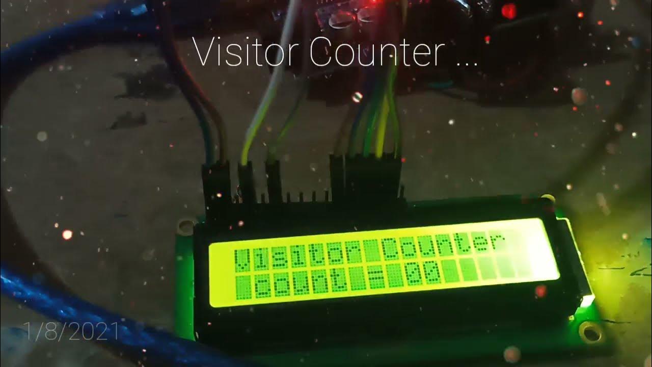 Bidirectional Visitors Counter Using Arduino and IR Sensor - YouTube