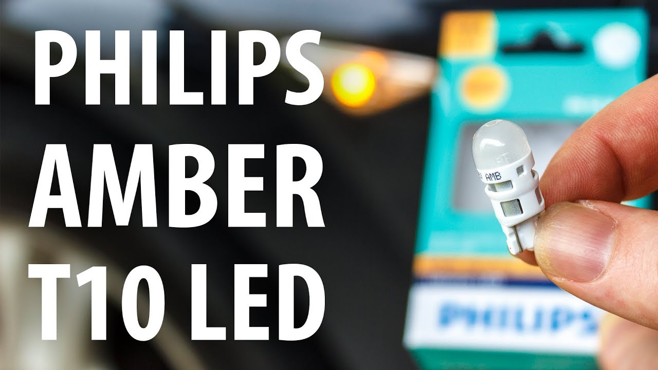 Review: Philips Ultinon T10/W5W amber LEDs 