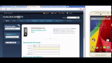 Tutorial how to unlock a Motorola Moto phone ( works with any Motorola )