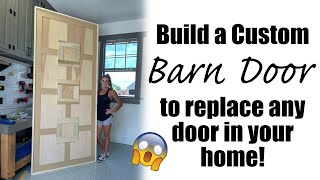 DIY Custom Barn Door