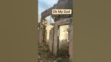 Earthquake Disaster Scene | Full Building Destroyed in Seconds