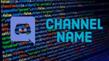 How to code a Discord.js Bot | Video 19 | Channel Name Command