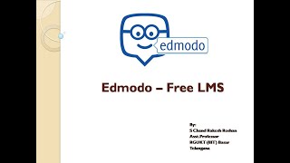Edmodo LMS _Versatile and Free_by Roshan_May 2020