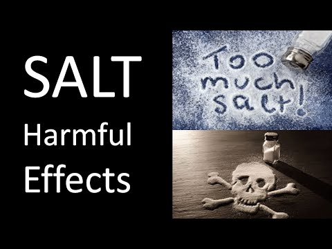 Video: Effekter Av Salt På Menneskekroppen