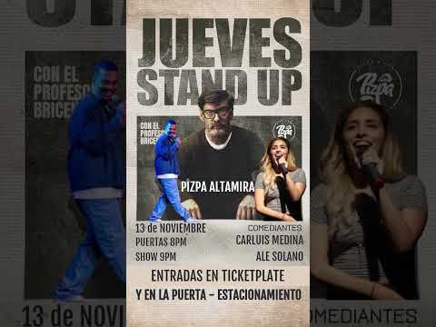 JUEVES 13 DE NOVIEMBRE EN PIZPA