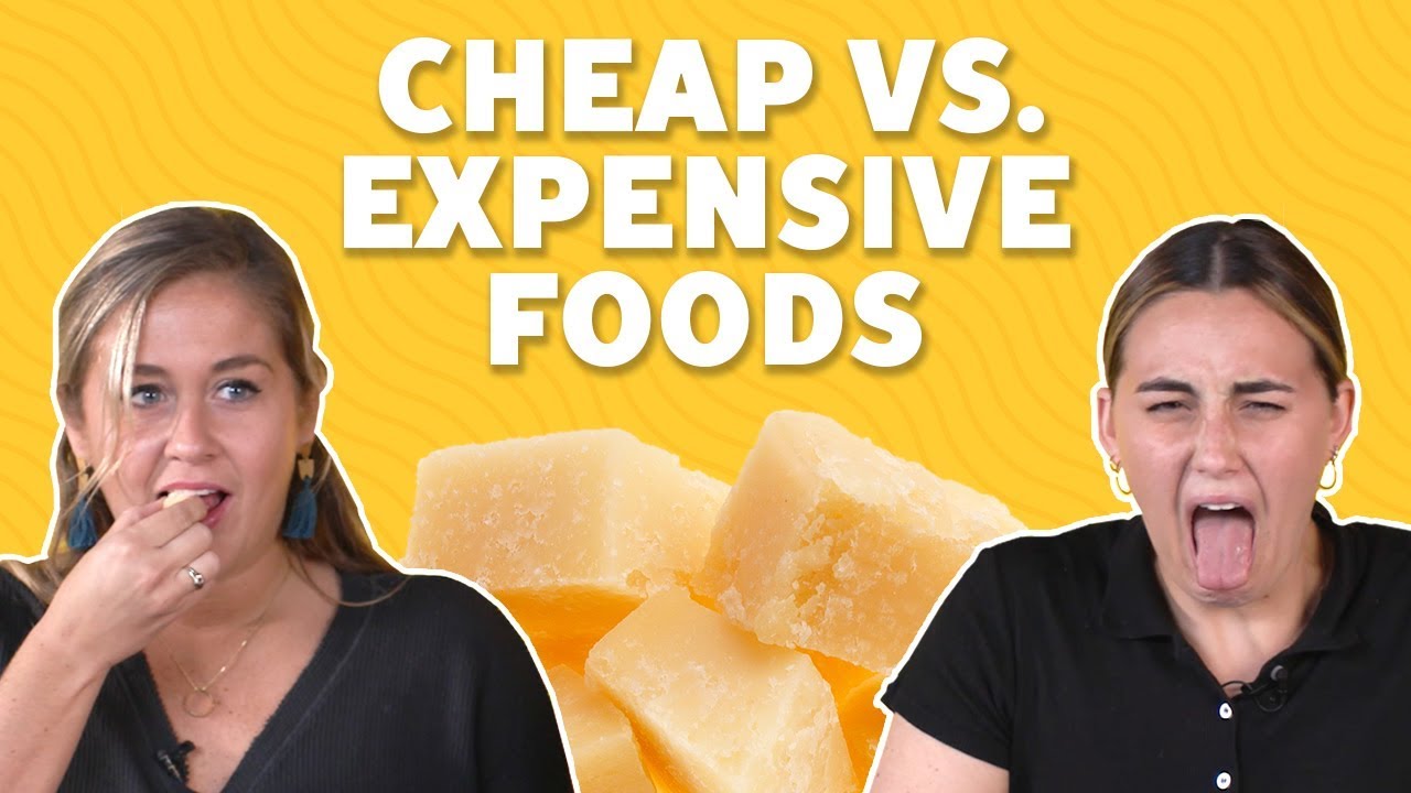 We Tried Cheap vs. Expensive Foods | Taste Test | Food Network