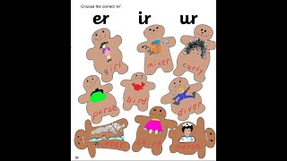 Jolly Phonics | Workbook 7 | Page 20 | 'er', 'ir' and 'ur' Words