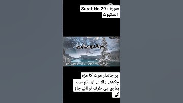 Surat No 29 : سورة العنكبوت - Ayat No 57