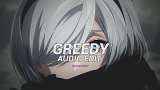 Greedy - Tate Mcrae Edit Audio
