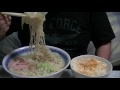 ［一人deごはん］旨いよ！ゆでタマゴ飯＆サッポロ一番「塩ラーメン」2袋