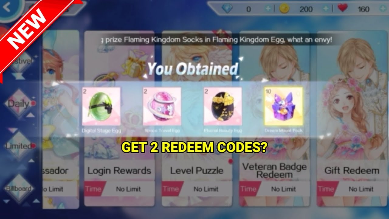 Code Redeem Sweet Dance DE