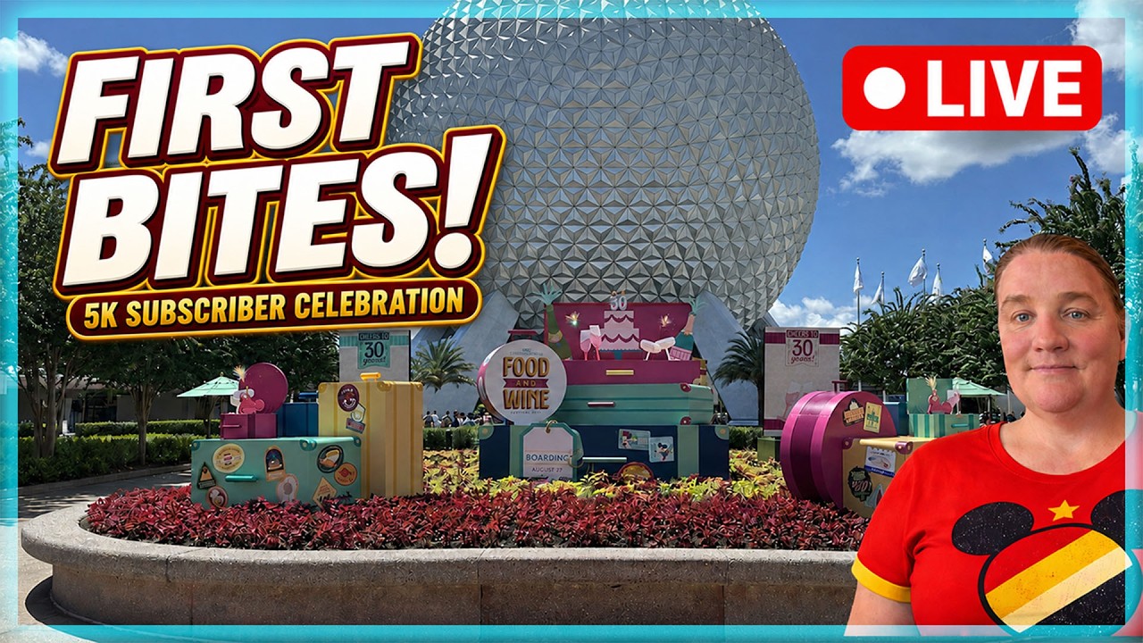 Don't Miss These New EPCOT Food & Wine Dishes! | Festival Opening Weekend (Live Replay)