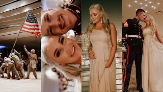 MARINE CORPS BALL GET READY WITH ME + VLOG | GIGI HADID MET GALA INSPIRED LOOK screenshot 5