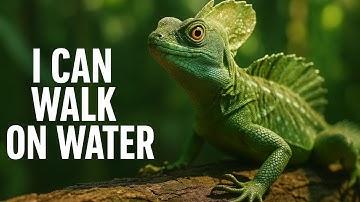 “This Lizard Runs on Water — The Shocking Truth Behind Nature’s Miracle”