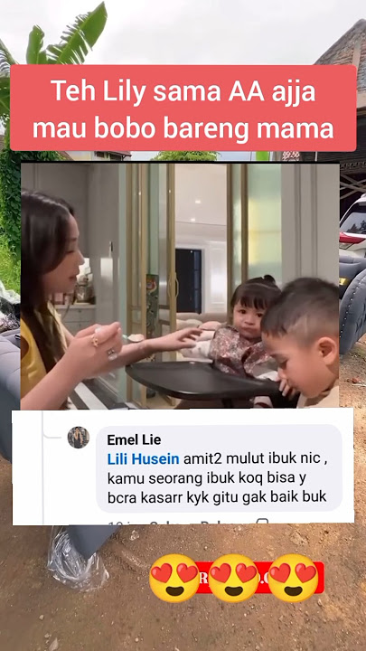 Lily mau bobo bareng mama #lily #trending